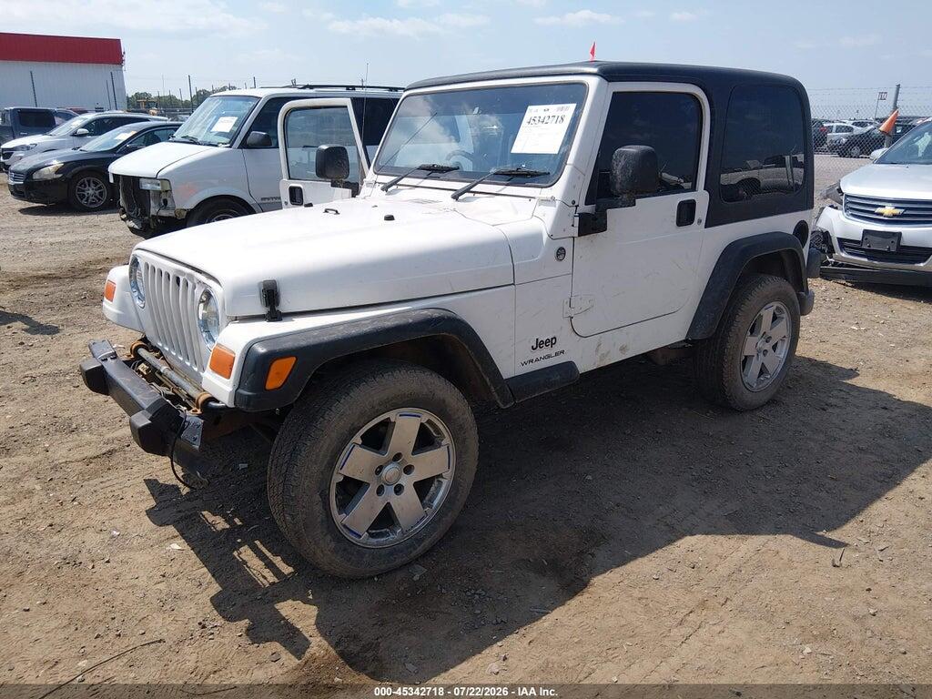 1J4F449S55P343115 2005 JEEP WRANGLER photo no. 2