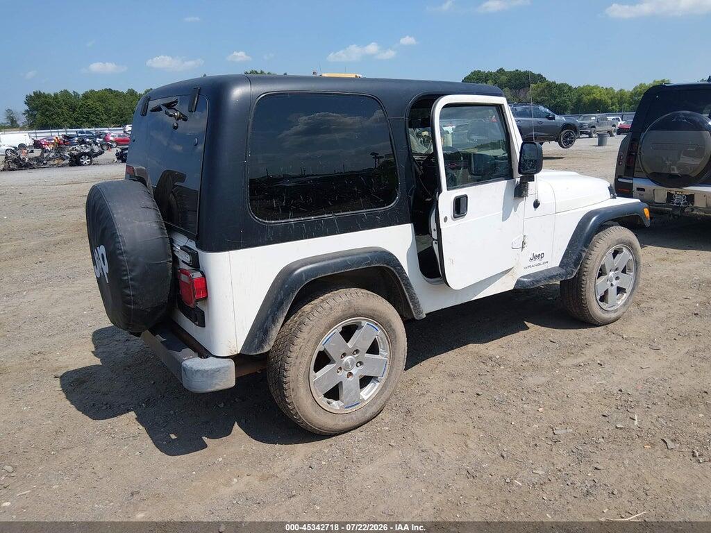 1J4F449S55P343115 2005 JEEP WRANGLER photo no. 4