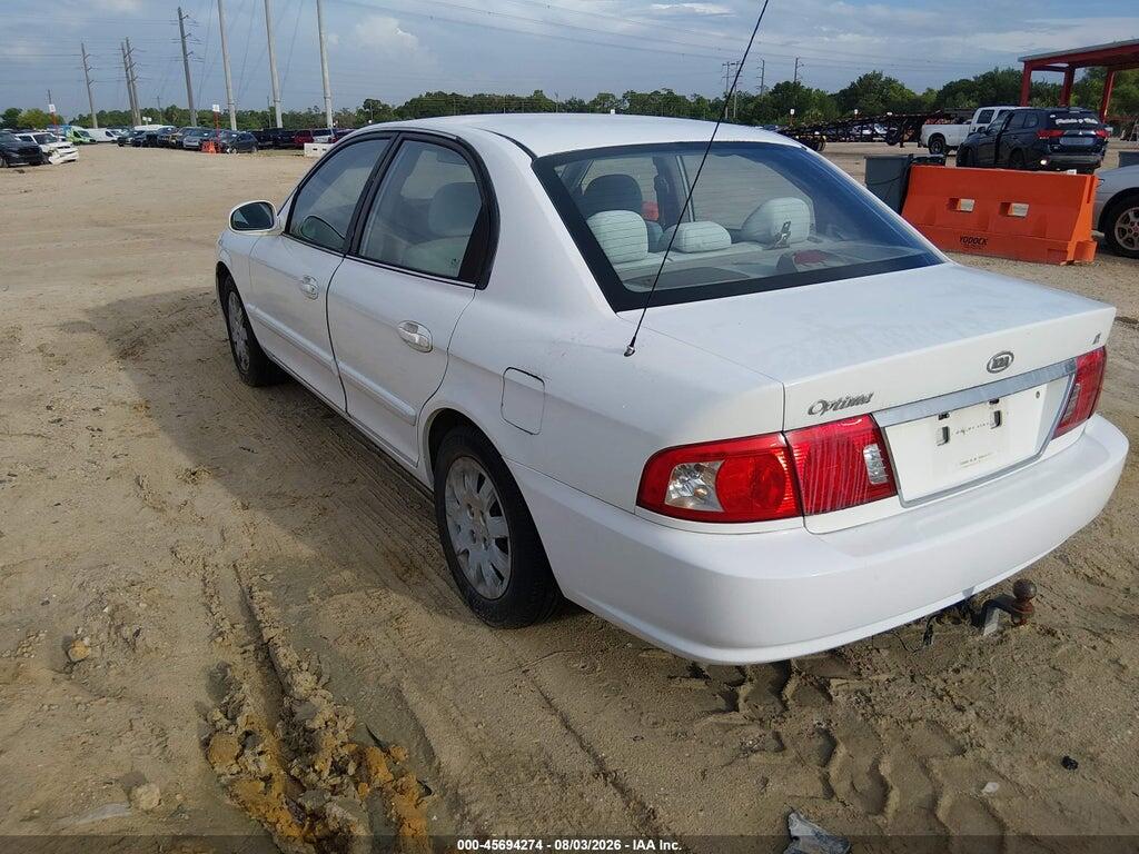 KNAGD126755406794 2005 KIA OPTIMA photo no. 3