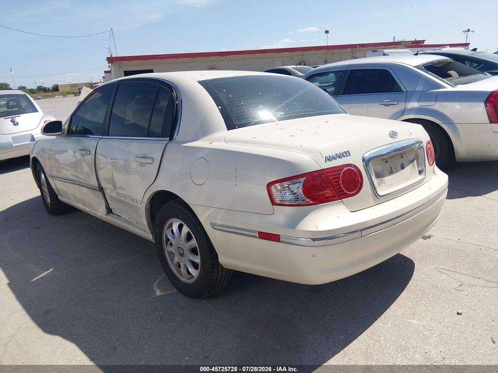 KNALD124855061272 2005 KIA AMANTI photo no. 3