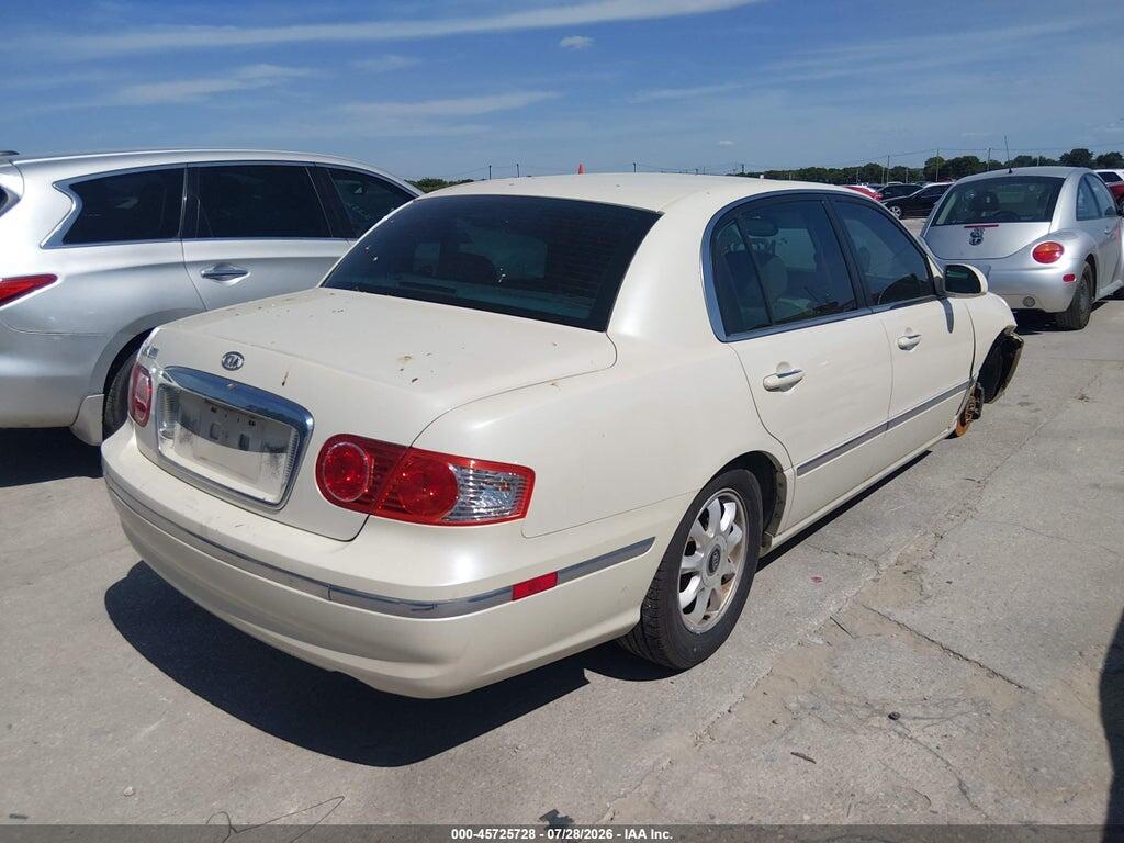 KNALD124855061272 2005 KIA AMANTI photo no. 4