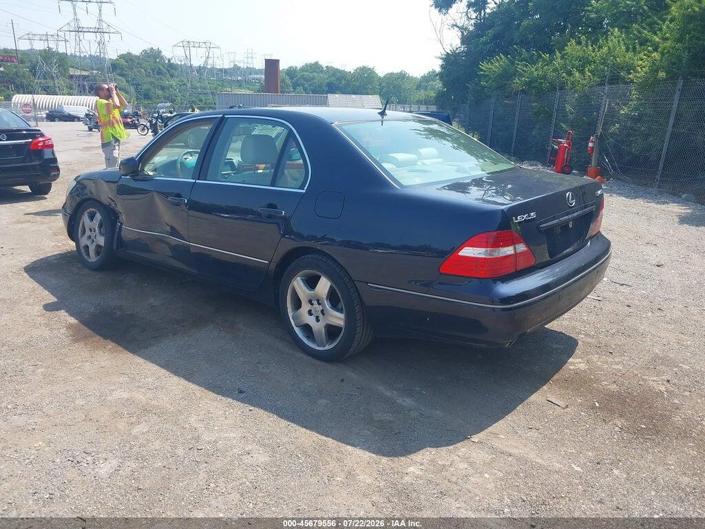 JTHBN36F855018424 2005 LEXUS LS 430 photo no. 3
