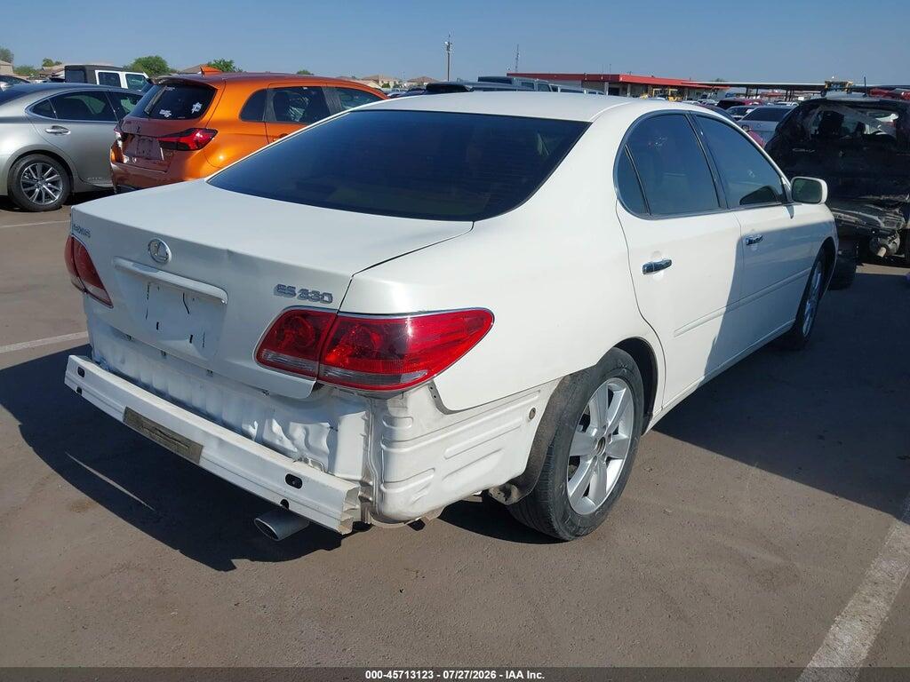 JTHBA30G455089231 2005 LEXUS ES 330 photo no. 4