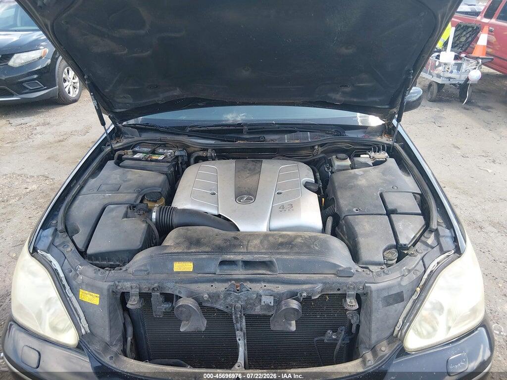 JTHBN36F755019838 2005 LEXUS LS 430 photo no. 10