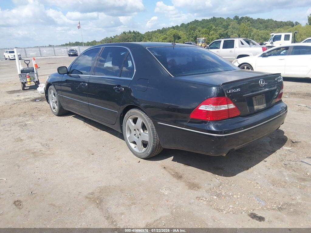 JTHBN36F755019838 2005 LEXUS LS 430 photo no. 3