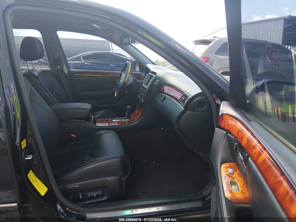 JTHBN36F755019838 2005 LEXUS LS 430 photo no. 5