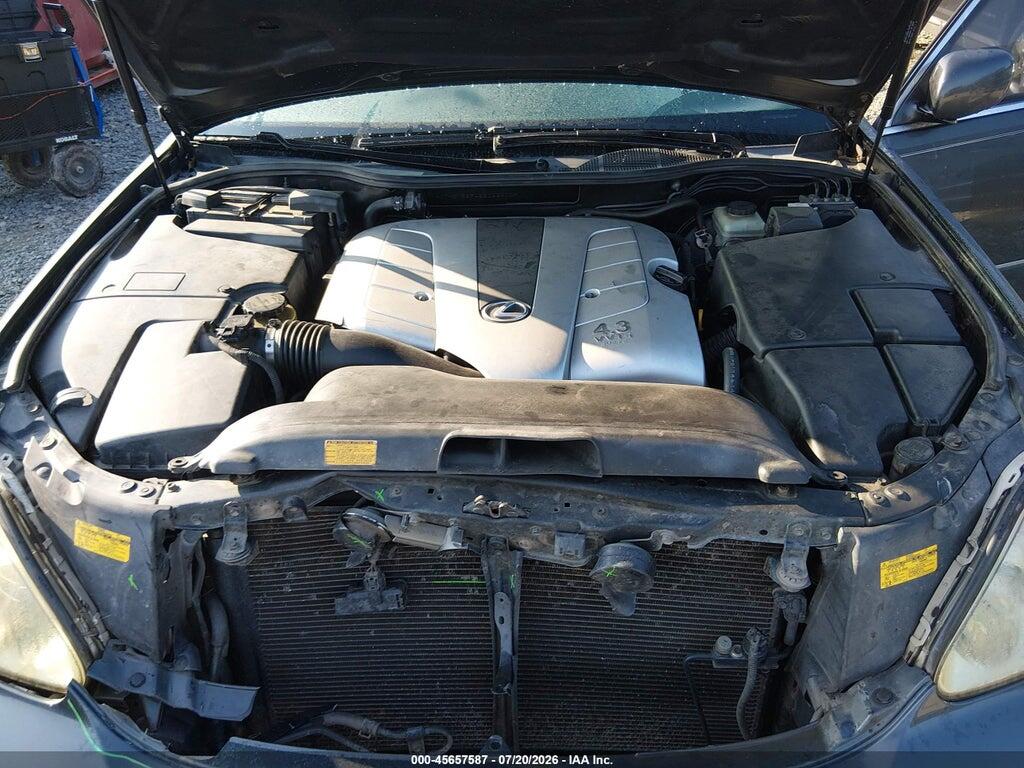 JTHBN36F455026410 2005 LEXUS LS 430 photo no. 10