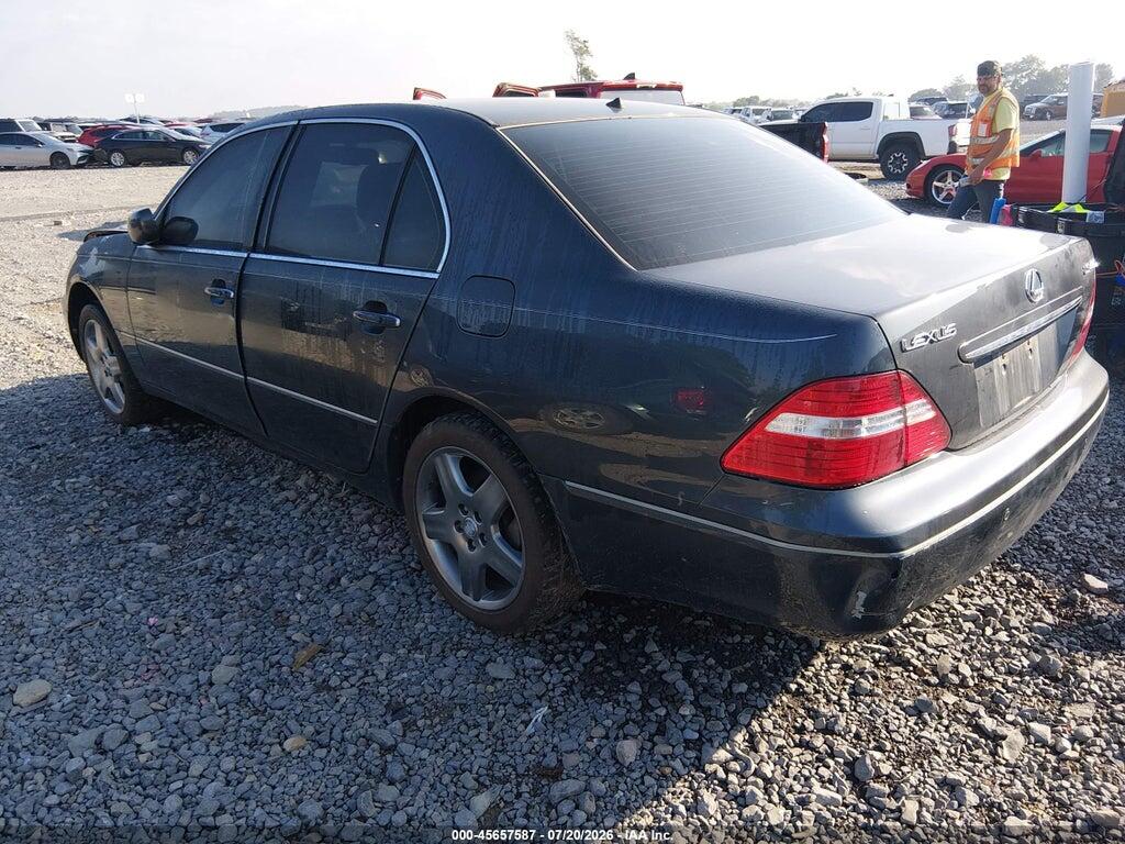 JTHBN36F455026410 2005 LEXUS LS 430 photo no. 3
