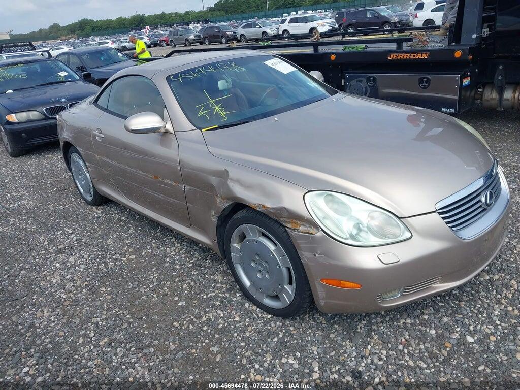 2005 LEXUS SC 430 JTHFN48Y750062529