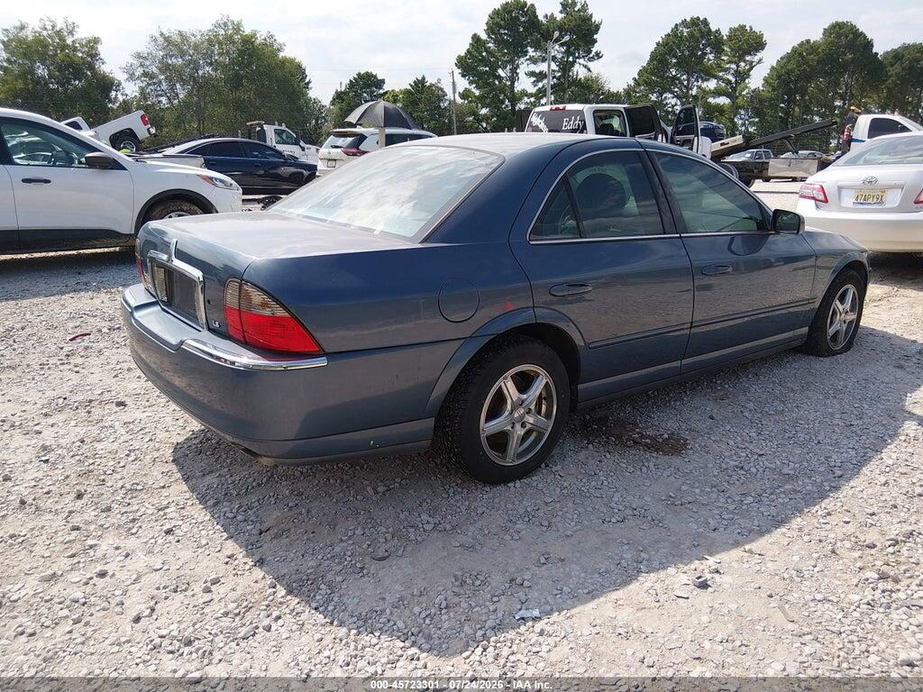 1LNHM86S55Y625612 2005 LINCOLN LS photo no. 4