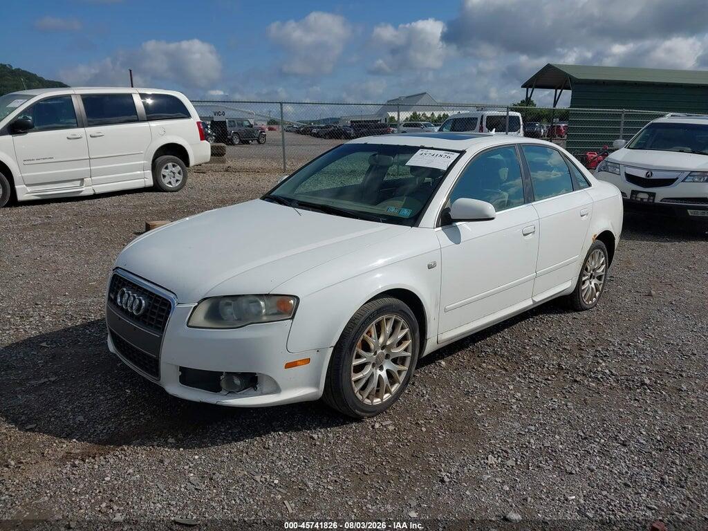 WAUDF78E08A164215 2008 AUDI A4 photo no. 2