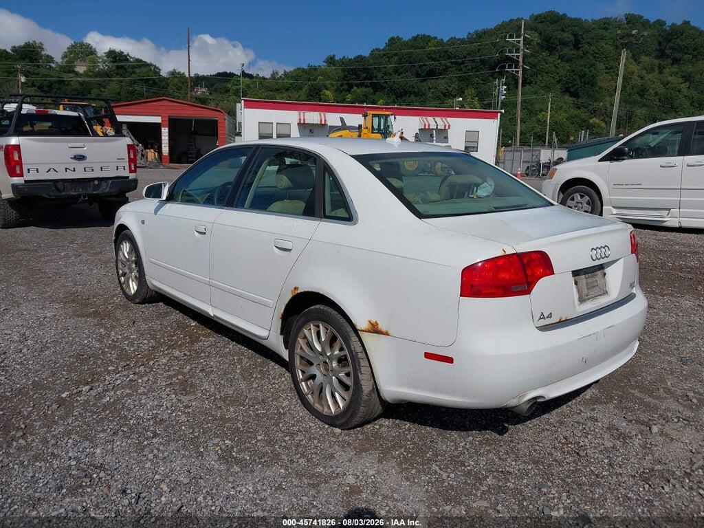 WAUDF78E08A164215 2008 AUDI A4 photo no. 3
