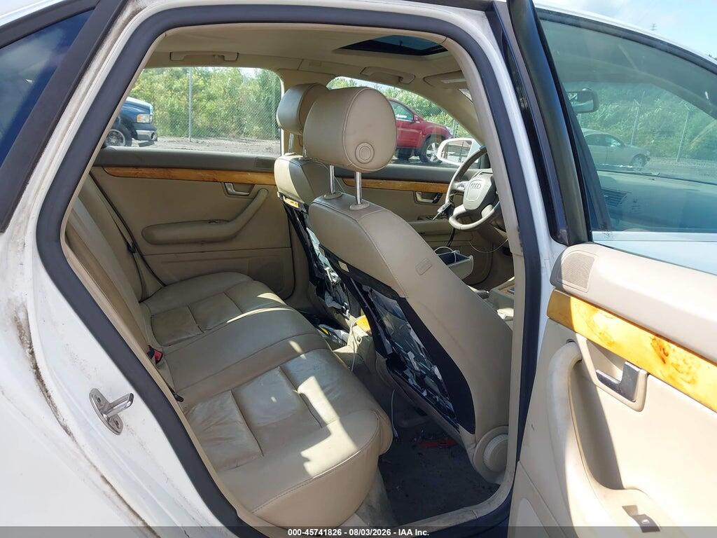 WAUDF78E08A164215 2008 AUDI A4 photo no. 8