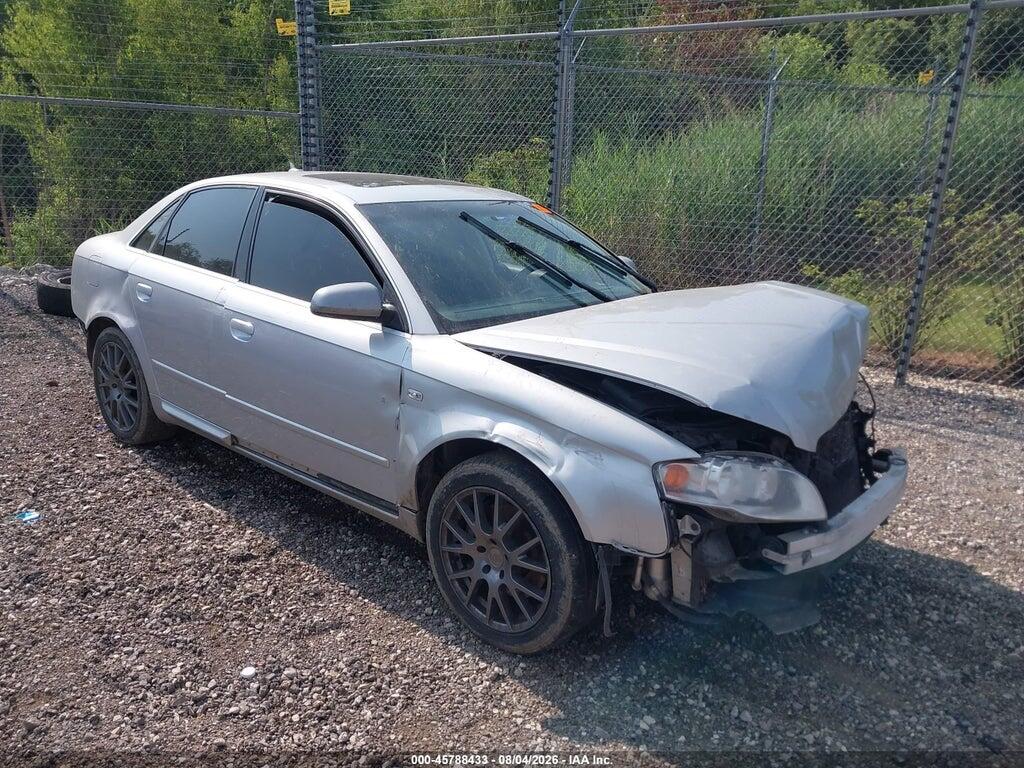 WAUDF78E58A002421 2008 AUDI A4 photo no. 1
