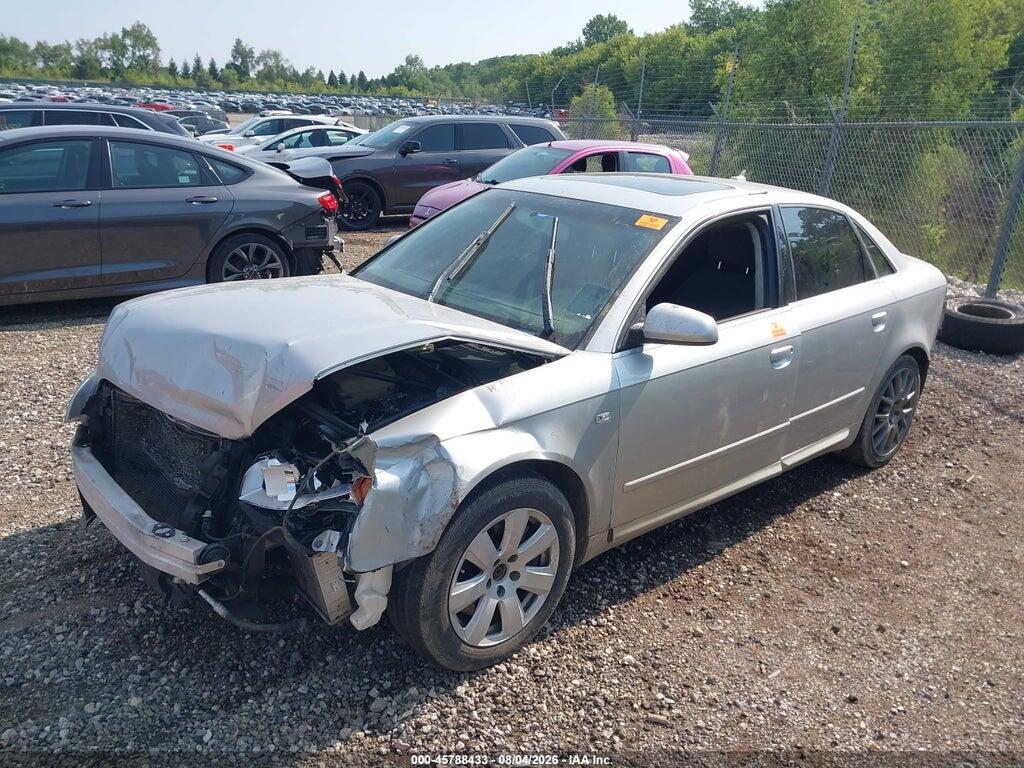 WAUDF78E58A002421 2008 AUDI A4 photo no. 2