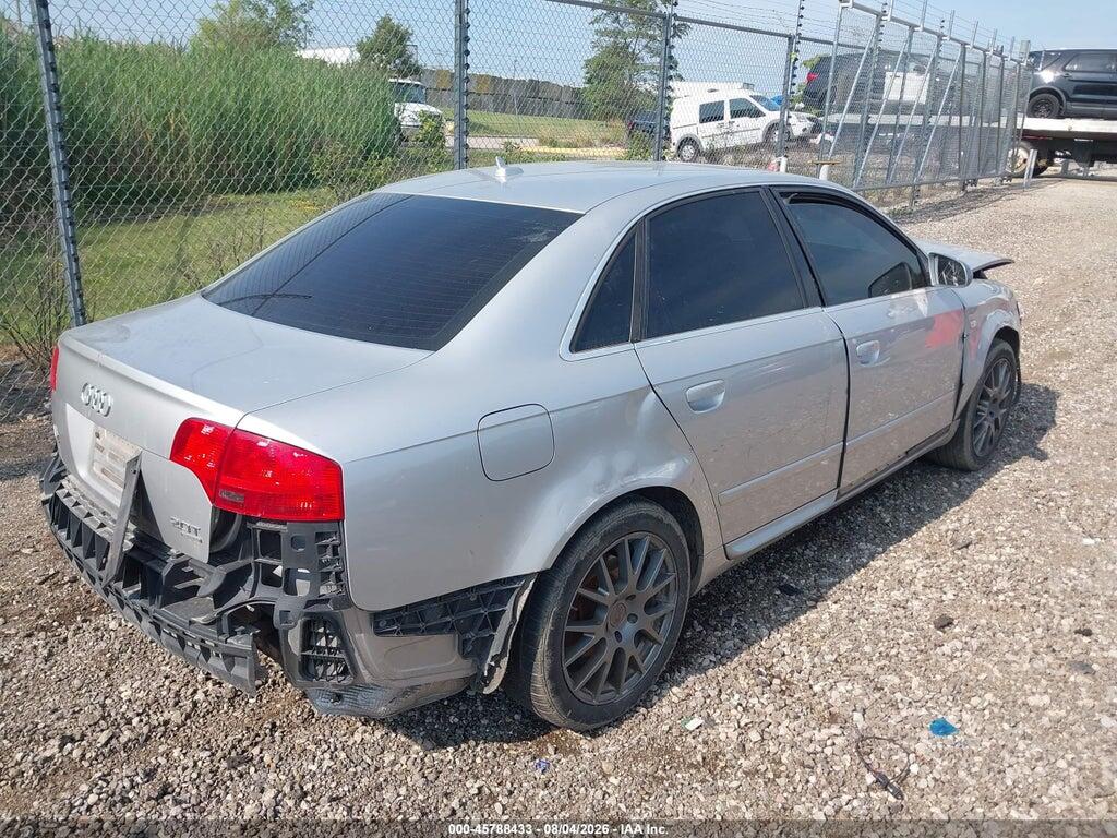 WAUDF78E58A002421 2008 AUDI A4 photo no. 4