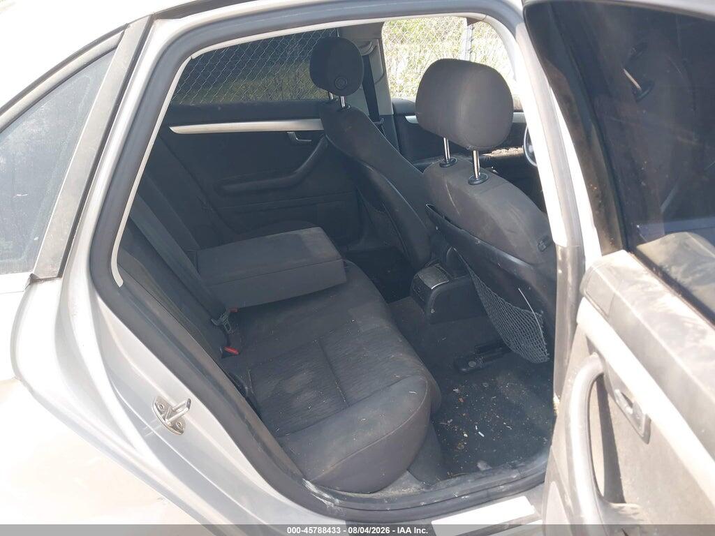 WAUDF78E58A002421 2008 AUDI A4 photo no. 8
