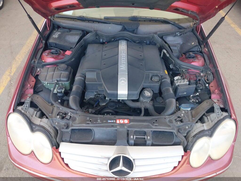 WDBTJ65J95F167104 2005 MERCEDES-BENZ CLK 320 photo no. 10