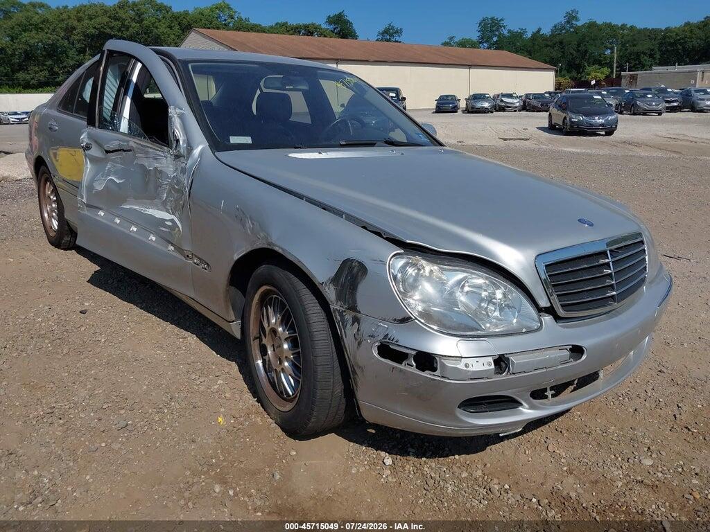 2005 MERCEDES-BENZ S 500 WDBNG84JX5A450645