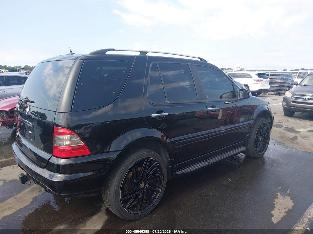 4JGAB75E65A540977 2005 MERCEDES-BENZ ML 500 photo no. 4