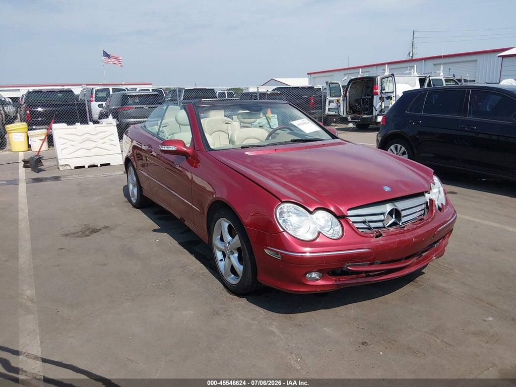 2005 MERCEDES-BENZ CLK 320 WDBTK65G95T048021