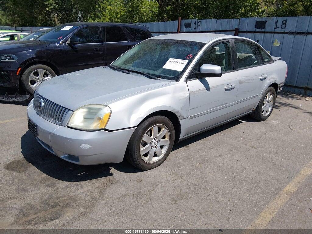 1MEFM40135G619574 2005 MERCURY MONTEGO photo no. 2