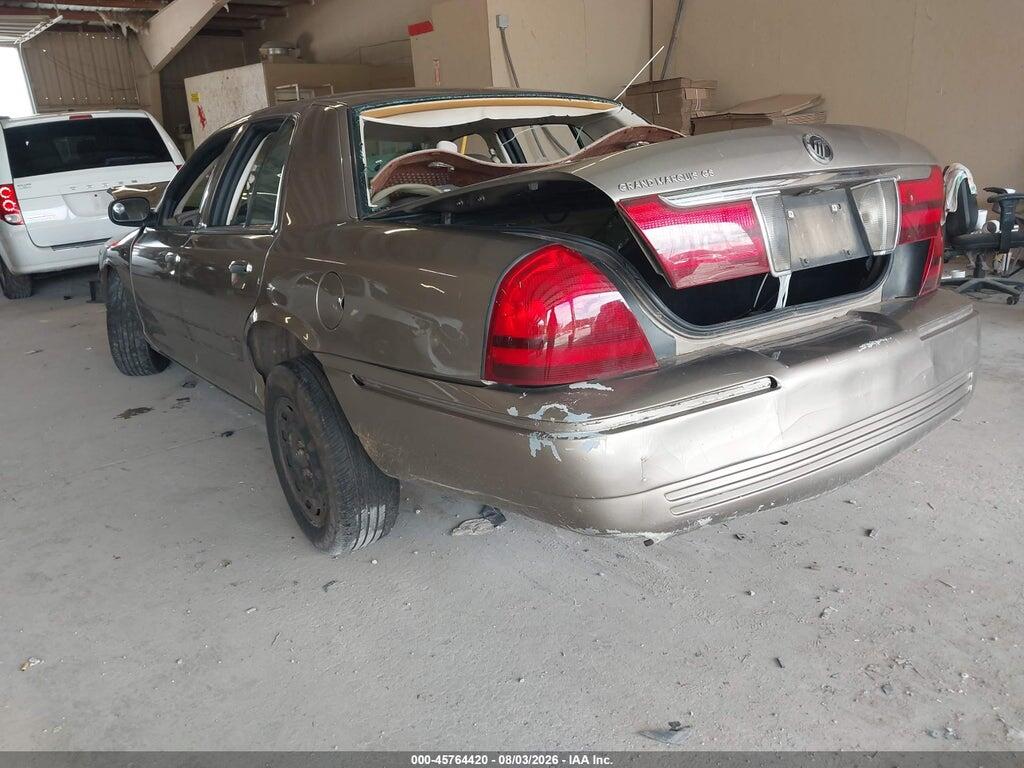 2MEFM74W45X673922 2005 MERCURY GRAND MARQUIS photo no. 3