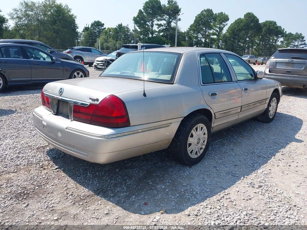 2MEFM74W65X673887 2005 MERCURY GRAND MARQUIS photo no. 4