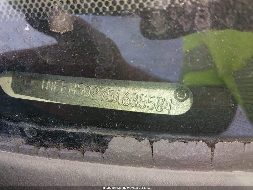 1MEFM50275A635584 2005 MERCURY SABLE photo no. 9