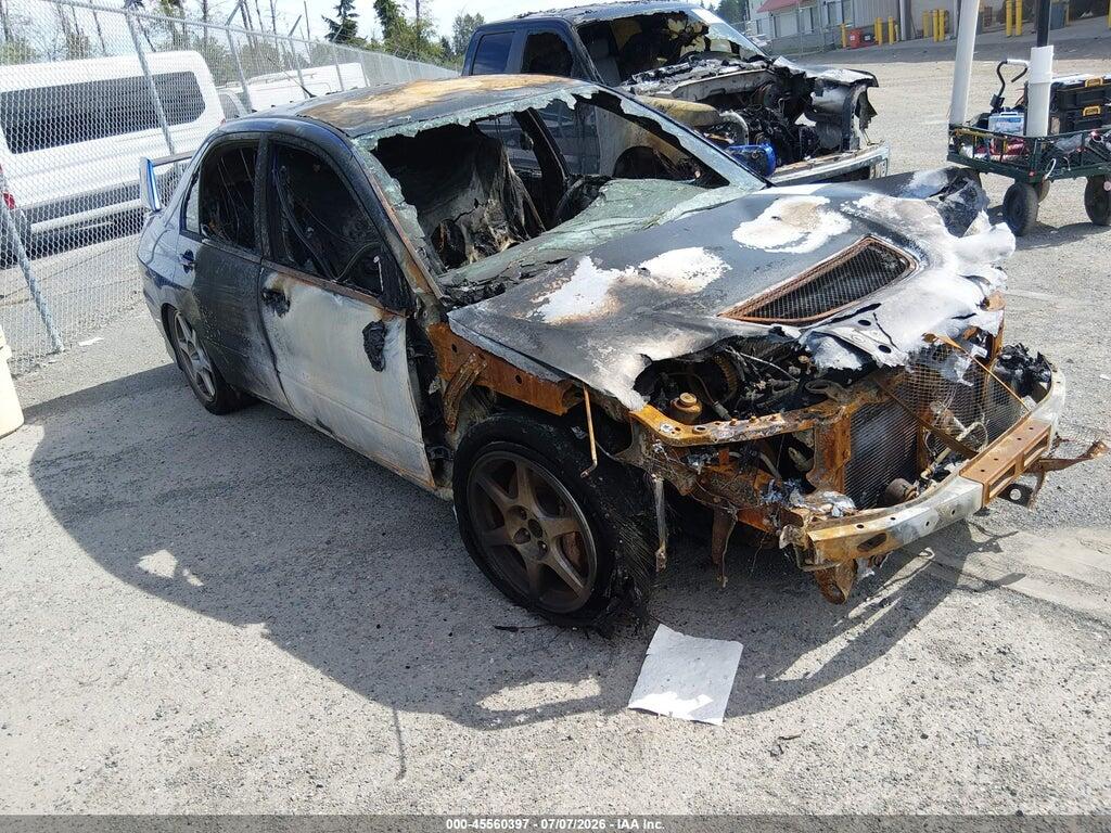 2005 MITSUBISHI LANCER EVOLUTION JA3AH86D25U045591