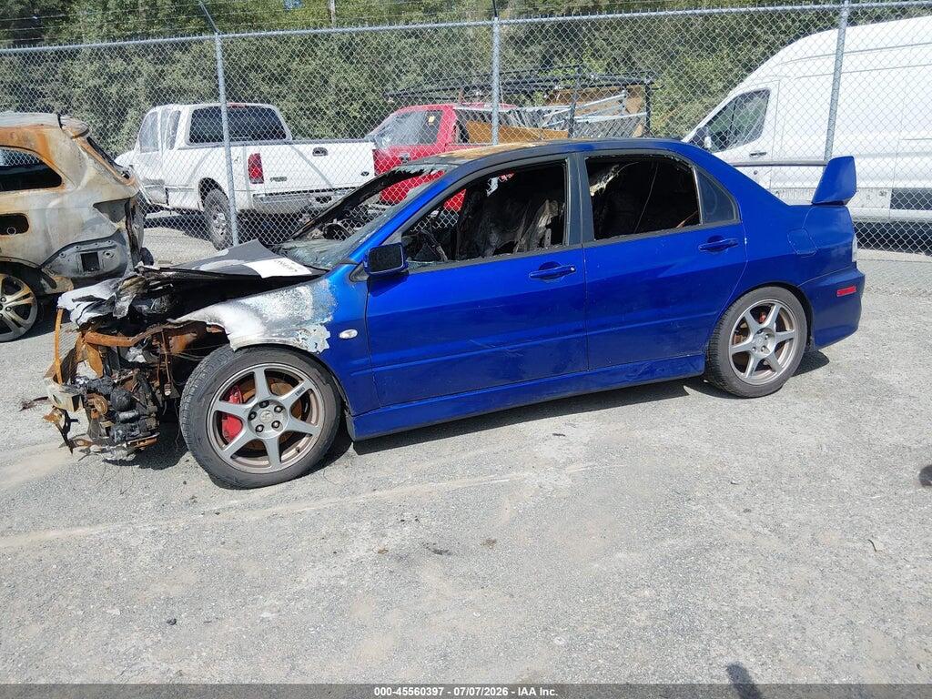 JA3AH86D25U045591 2005 MITSUBISHI LANCER EVOLUTION photo no. 2