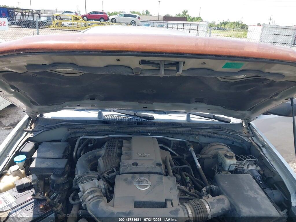 1N6AD07U75C458526 2005 NISSAN FRONTIER photo no. 10
