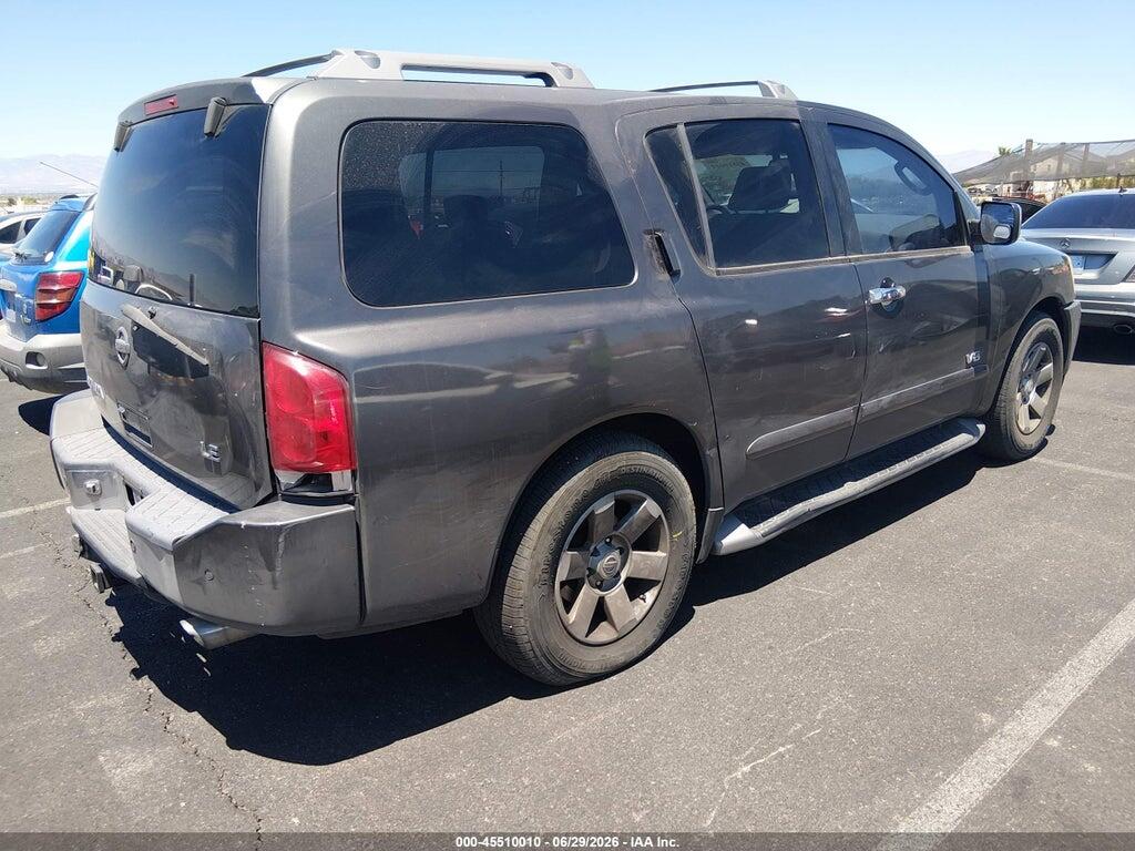 5N1AA08A65N721590 2005 NISSAN ARMADA photo no. 4