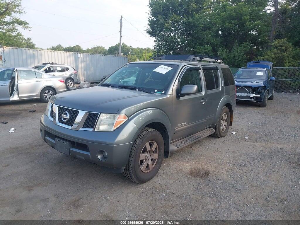 5N1AR18W55C766090 2005 NISSAN PATHFINDER photo no. 2