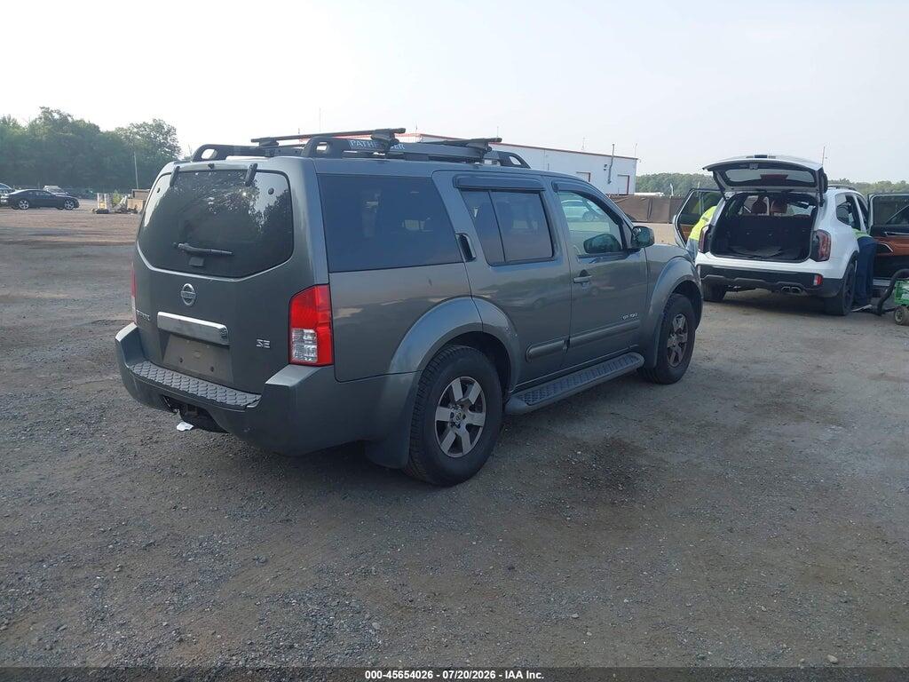 5N1AR18W55C766090 2005 NISSAN PATHFINDER photo no. 4