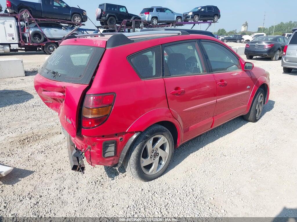 5Y2SL63805Z423216 2005 PONTIAC VIBE photo no. 4