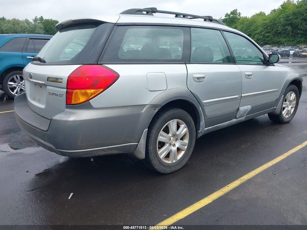 4S4BP62C057390171 2005 SUBARU OUTBACK photo no. 4