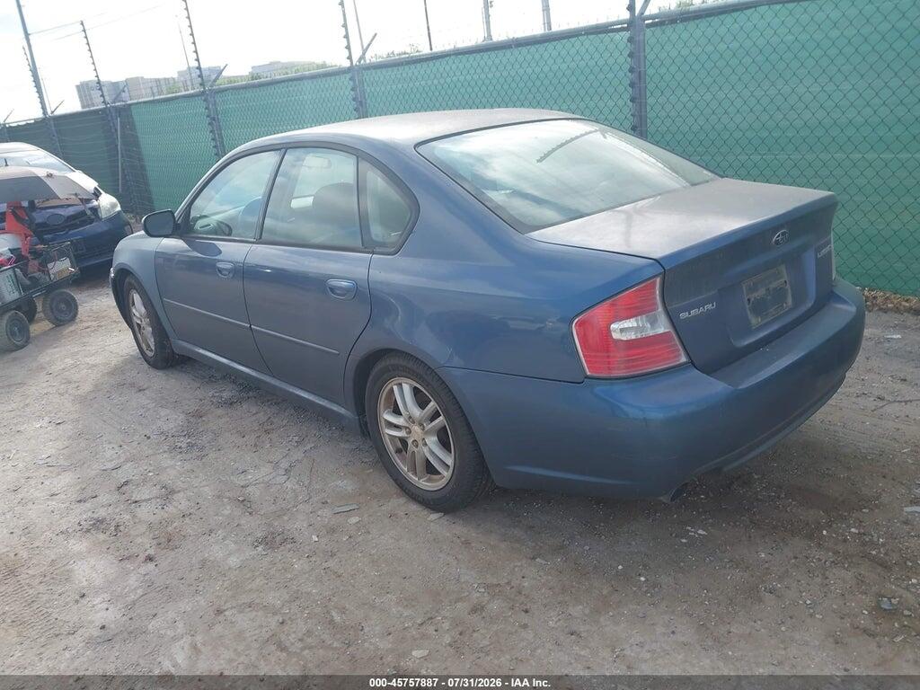 4S3BL626457224875 2005 SUBARU LEGACY photo no. 3