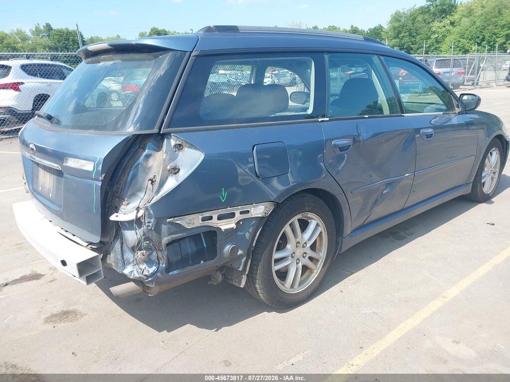 4S3BP616657350418 2005 SUBARU LEGACY photo no. 4