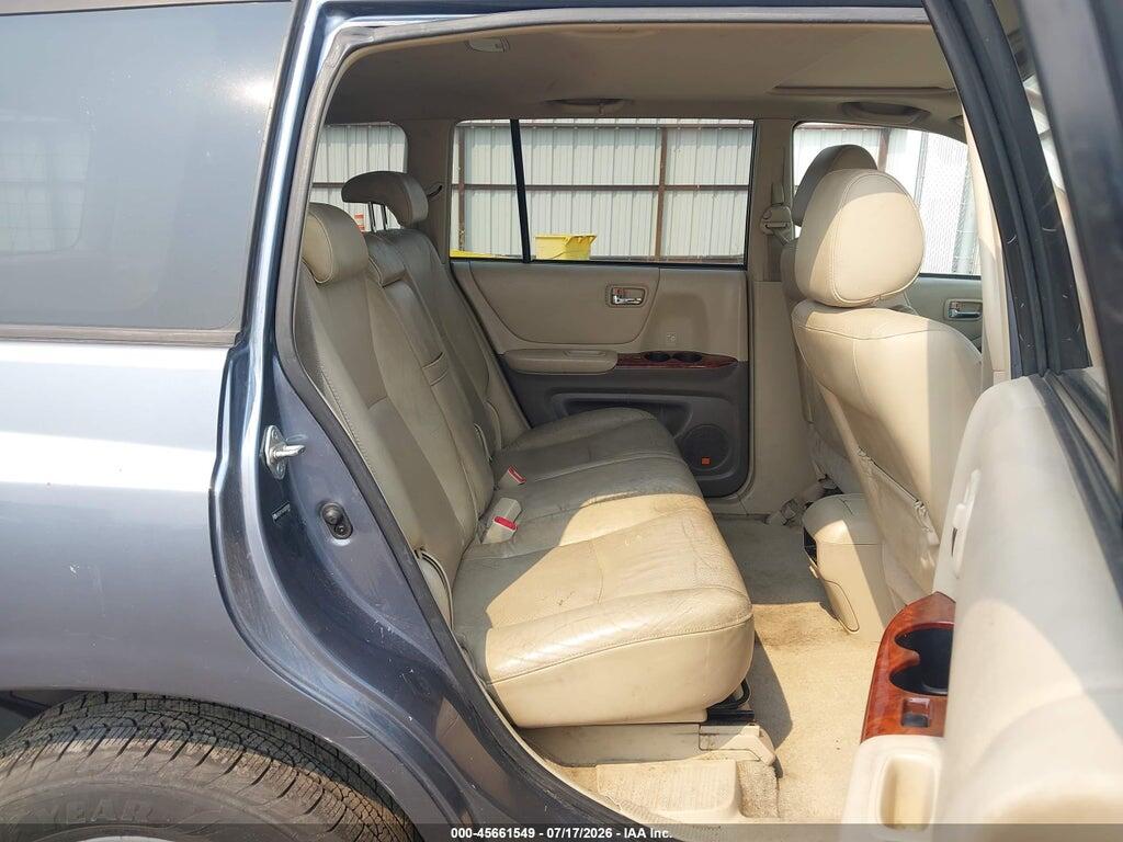 JTEEP21A150093909 2005 TOYOTA HIGHLANDER photo no. 8