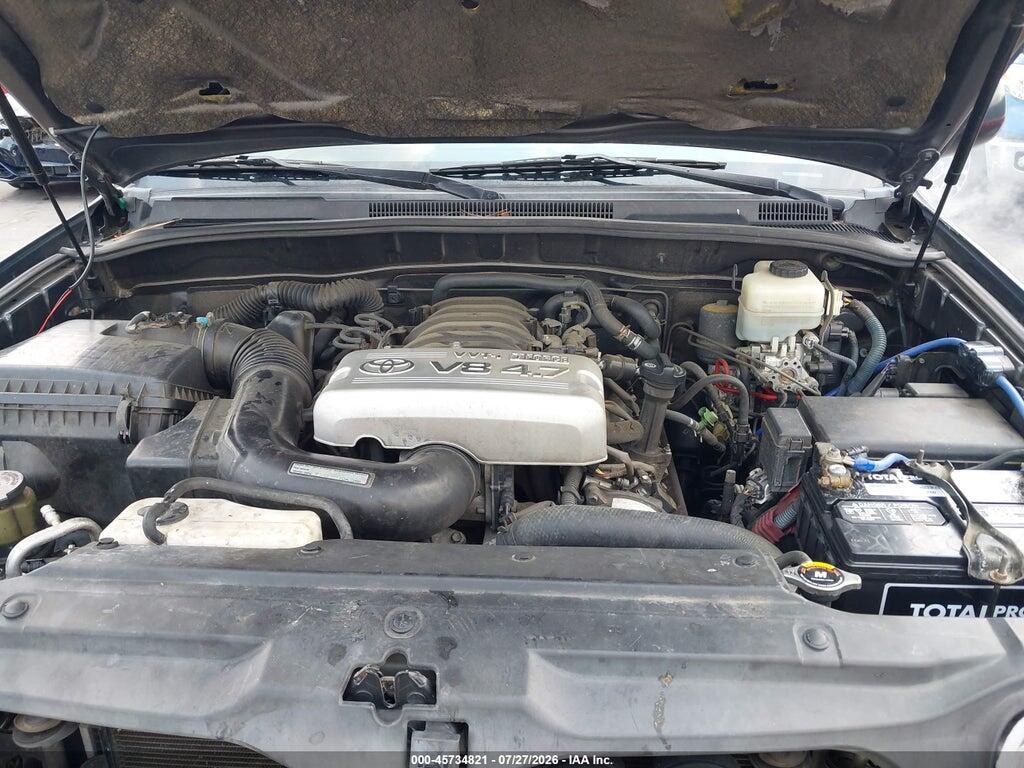 JTEBT14R758027697 2005 TOYOTA 4RUNNER photo no. 10