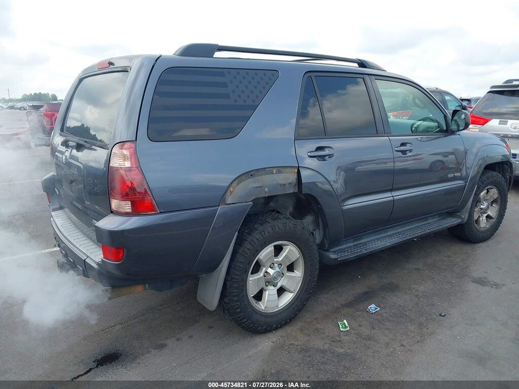 JTEBT14R758027697 2005 TOYOTA 4RUNNER photo no. 4
