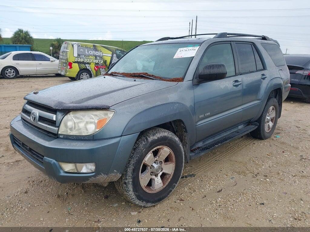 JTEBU14R550062007 2005 TOYOTA 4RUNNER photo no. 2