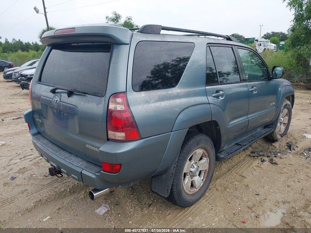 JTEBU14R550062007 2005 TOYOTA 4RUNNER photo no. 4