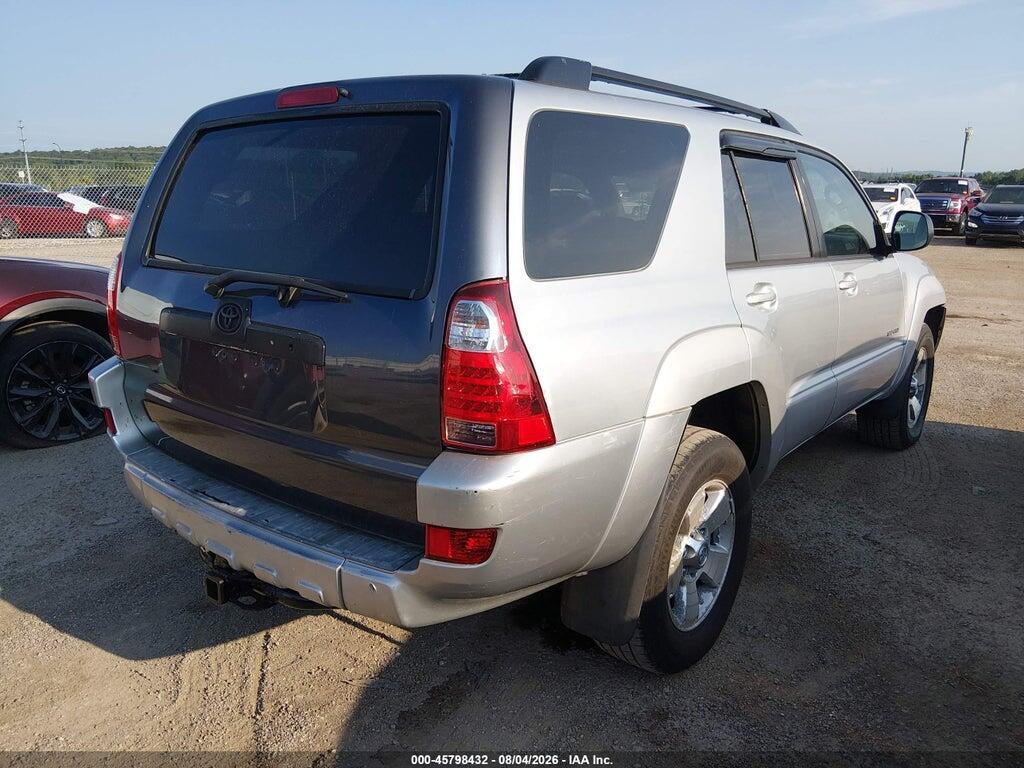 JTEBT14R050054089 2005 TOYOTA 4RUNNER photo no. 4