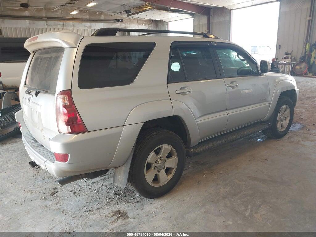 JTEBT17R250052887 2005 TOYOTA 4RUNNER photo no. 4