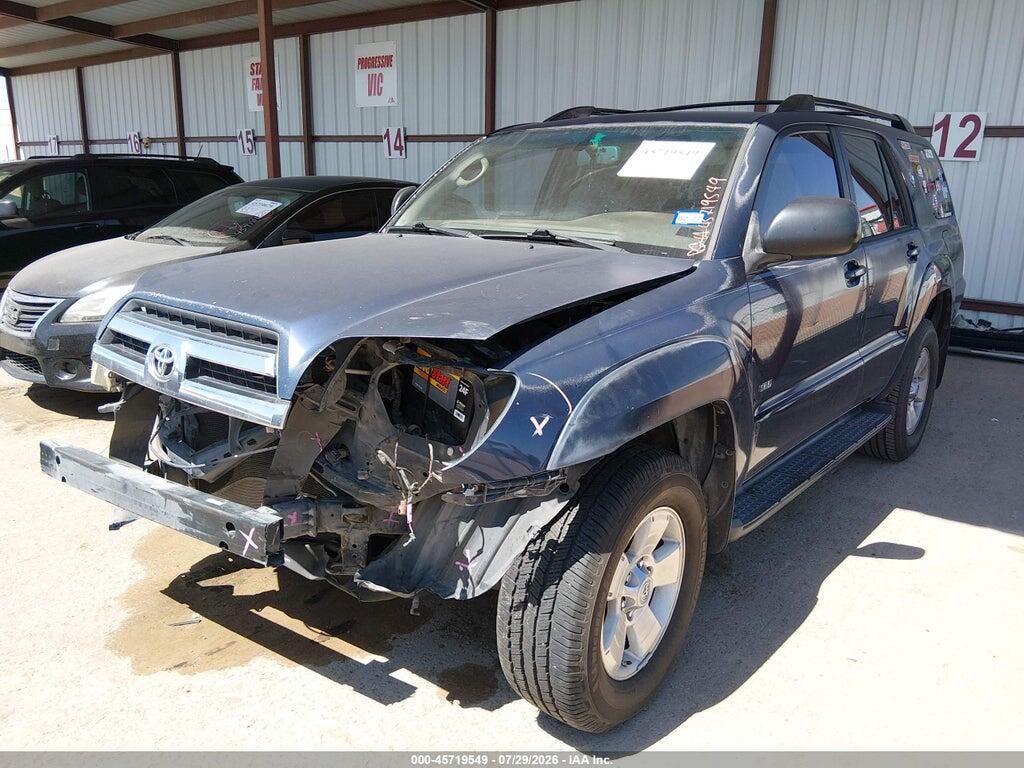 JTEZU14R658036404 2005 TOYOTA 4RUNNER photo no. 2
