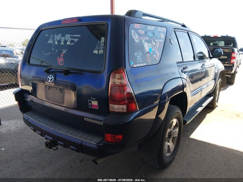 JTEZU14R658036404 2005 TOYOTA 4RUNNER photo no. 4