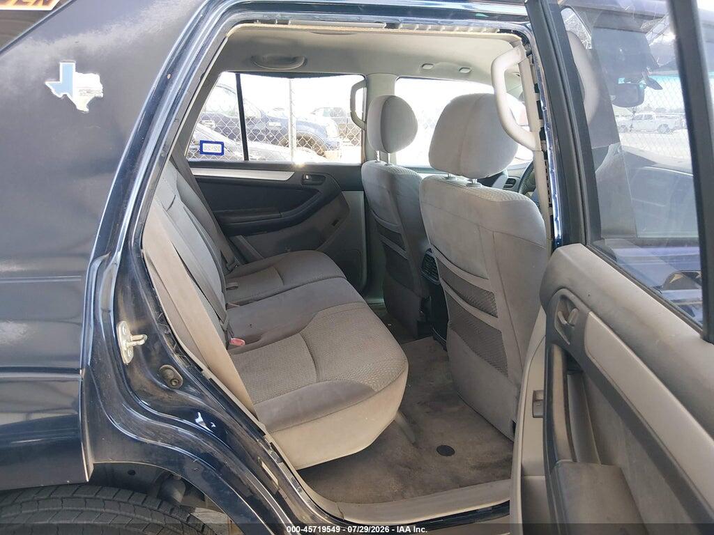 JTEZU14R658036404 2005 TOYOTA 4RUNNER photo no. 8