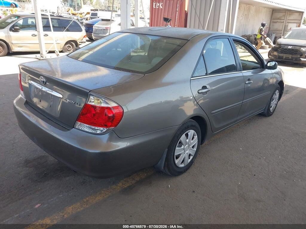 4T1BE32K15U559725 2005 TOYOTA CAMRY photo no. 4